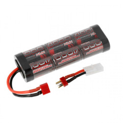 Robitronic Nimh Battery 4000MAH 7.2V Stick Pack T-Plug & Tamiya SC4000T
