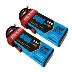 DXF Lipo 2S 7.4V 8400MAH 100C