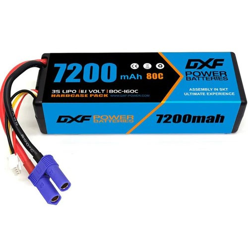DXF Lipo 3S 7200MAH 80C