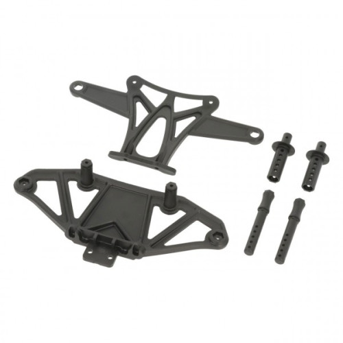 Hobao Hyper VT Front Bumper Set With Body Post H85036