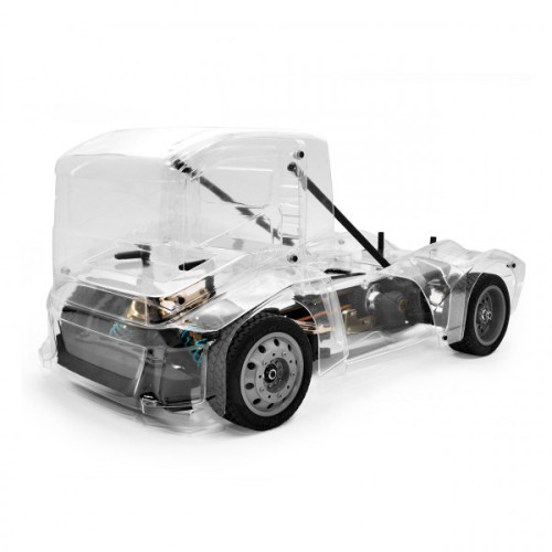 Hobao Hyper EPX Semi Truck 1/10 On-Road ARR Clear Body HB-GPX4E-CL