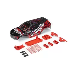Arrma Gorgon Painted Body Red/Black ARA402354