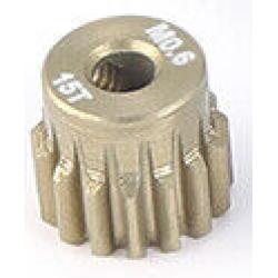 Rocket RC Mod 0.6 15T Pinion Gear Aluminum 7075 11025-9003-01