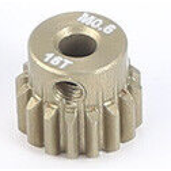 Rocket RC Mod 0.6 16T Pinion Gear Aluminum 7075 11025-9004-01