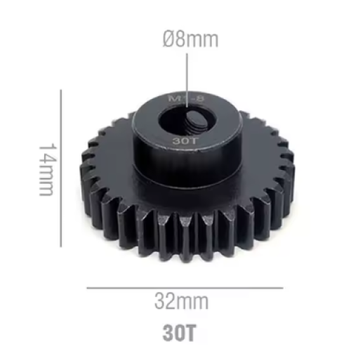 Rocket RC Pinion Gear 8mm 30T 11025-6020-02