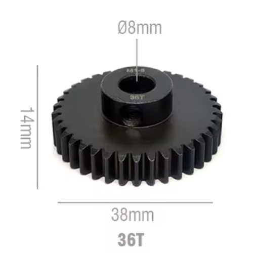 Rocket RC Pinion Gear 8mm 36T
