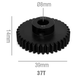 Rocket RC Pinion Gear 8mm 37T 11025-6027-02