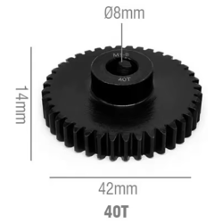 Rocket RC Pinion Gear 8mm 40T 11025-6030-02