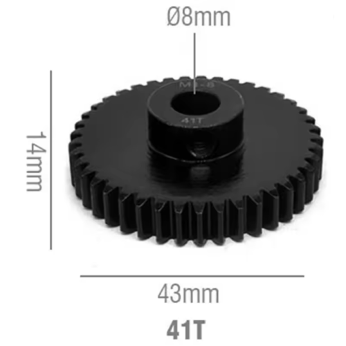 Rocket RC Pinion Gear 8mm 41T 11025-6031-02