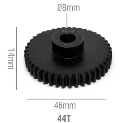 Rocket RC Pinion Gear 8mm 44T