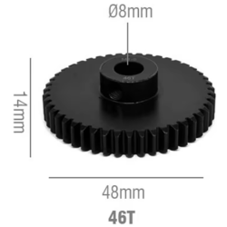 Rocket RC Pinion Gear 8mm 46T 11025-6036-02