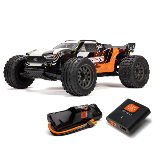Arrma 1/10 VORTEKS 2WD RTR Brushed Stadium Truck (Battery & Charger Included), Orange ARA3205ST1