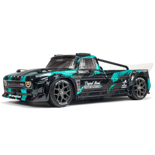 Arrma 1/8 INFRACTION 3S 4X4 RTR Brushless All-Road Street Bash, Black/Teal ARA4315V3T2