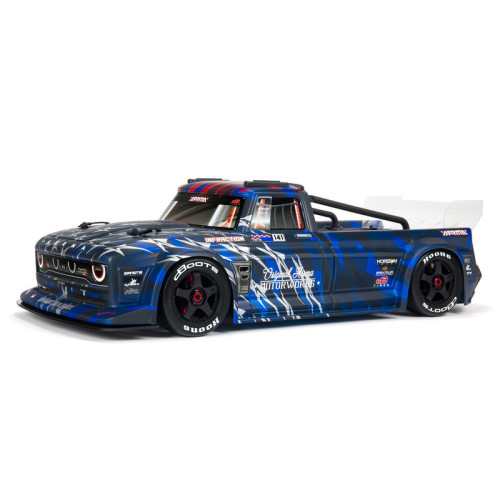 Arrma 1/7 INFRACTION 6S AVC 4X4 RTR Brushless All-Road Street Bash, Blue ARA7615V2T1