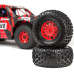 Arrma 1/7 MOJAVE 6S 4X4 RTR Brushless Desert Truck, Red/Black ARA7604V2T2