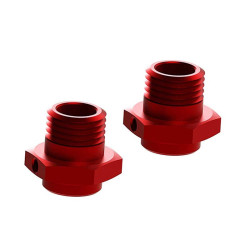 Arrma Wheel Hex Alum 17Mm/16.5Mm Red (2) Fireteam/ Kraton 6S AR310484