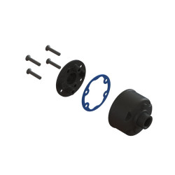 Arrma 223S/Mega,1/8 3S, Mojave/Kraton 4S Diff Case Set ARA311154