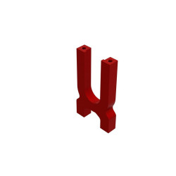 Arrma Aluminum Center Diff Holder Red ARA320666