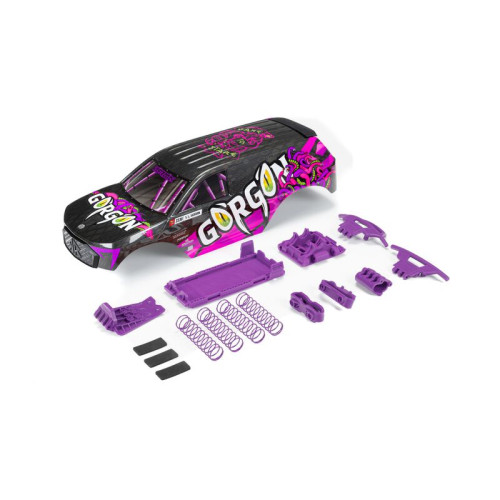 Arrma Gorgon Painted Decaled Body Set, Purple ARA402350