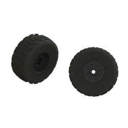 Arrma Dboots Fireteam Tire Set Glued (1 Pair) ARA550107