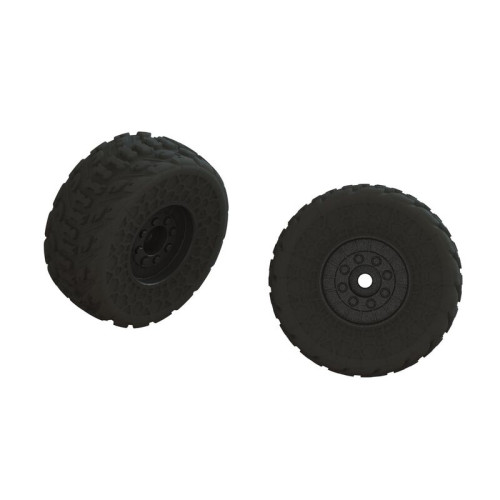 Arrma Dboots Fireteam Tire Set Glued (1 Pair) ARA550107