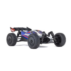 Arrma 1/14 TYPHON GROM 4X4 RTR Brushed Buggy (Battery & Charger Included), Blue/Silver ARA2106T1