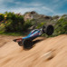 Arrma 1/14 TYPHON GROM 4X4 RTR Brushed Buggy (Battery & Charger Included), Blue/Silver ARA2106T1