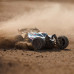 Arrma 1/14 TYPHON GROM 4X4 RTR Brushed Buggy (Battery & Charger Included), Blue/Silver ARA2106T1