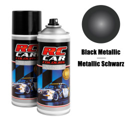 Ghiant RCC935 Lexan Spray Black Metalic 150ml