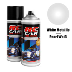 Ghiant RCC936 Lexan Spray White Metalic 150ml