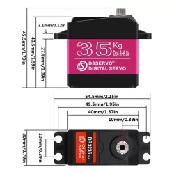 DSSERVO 35KG Servo DS3235