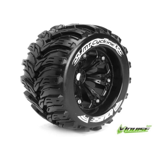 Louise MT-Cyclone 1/10 Black Soft 1/2"x2.8" Offset Hex 12mm L-T3226SBH