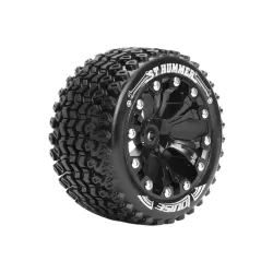 Louise ST-Hummer 1/10 Black Soft 1/2"x2.8" Offset Hex 12mm L-T3209SBH