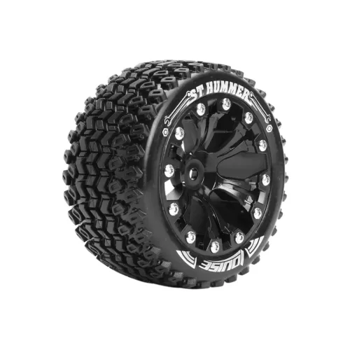 Louise ST-Hummer 1/10 Black Soft 1/2"x2.8" Offset Hex 12mm L-T3209SBH