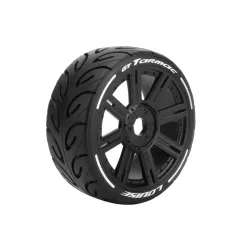 Louise MFT Tarmac Black Spoke Wheels 17mm Hex L-T3285SB